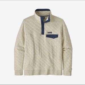 Patagonia T snap organic cotton quilt pullover
